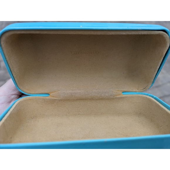 Tiffany & Co Genuine Robin's Egg Blue Glasses Sunglasses Hard Case - Picture 7 of 9